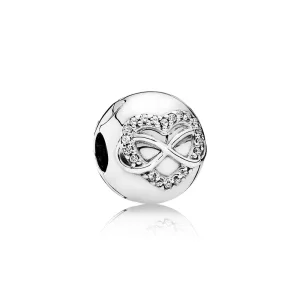 (bild till) Pandora Klämstopp Infinity Hjärta - 791947Cz