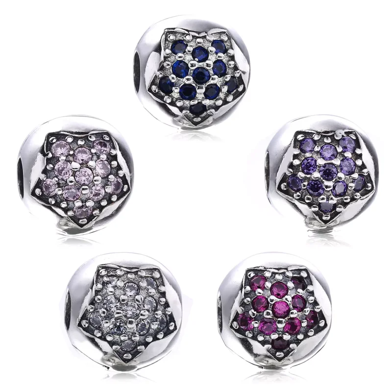(bild till) Pandora Klämstopp Stor Stjärna Pavé - 791056Cz - View 2