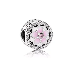 (bild till) PANDORA Magnolia Bloom Berlock 792085PCZ