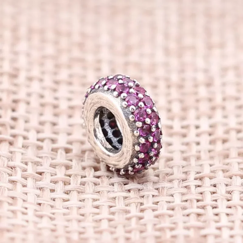(bild till) Pandora Mellanled Fancy Lila Pavé Inspiration - 791359Cfp - View 2