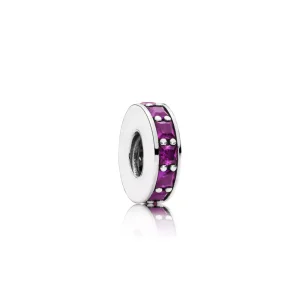 (bild till) Pandora Mellanled Kunglig Lila Evighet - 791724Nrp