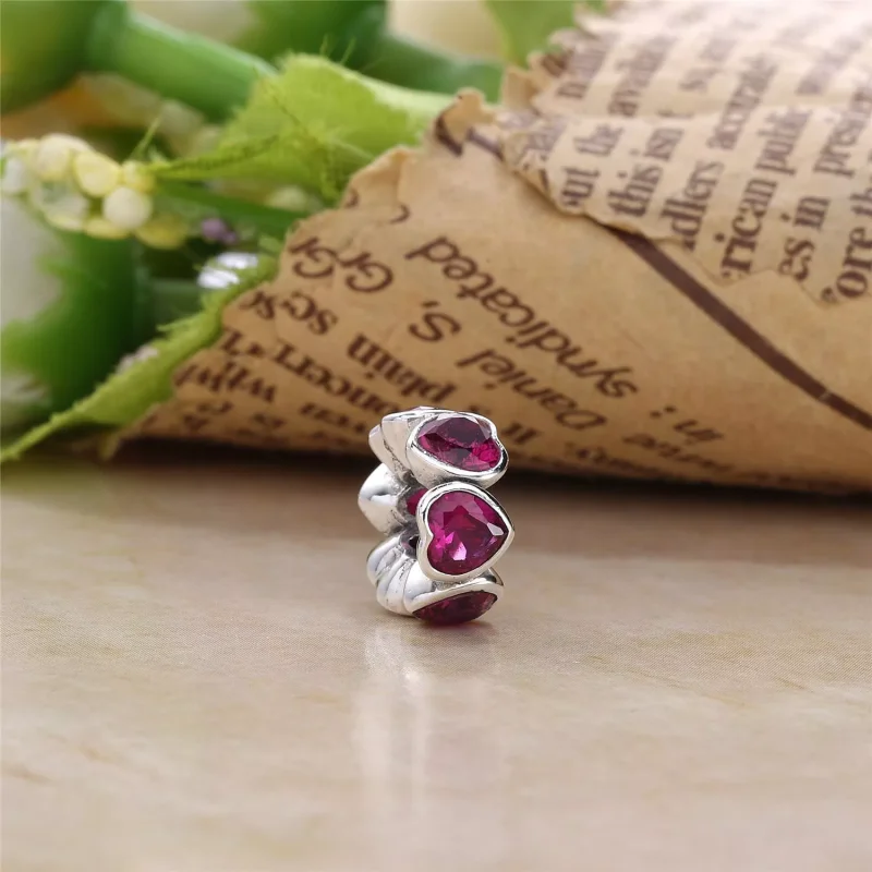 (bild till) Pandora Mellanled Mousserande Hjärta - 791252Czs - View 4