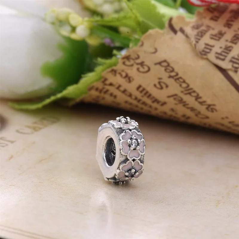 (bild till) Pandora Mellanled Rosa Primula - 791823En68A - View 2