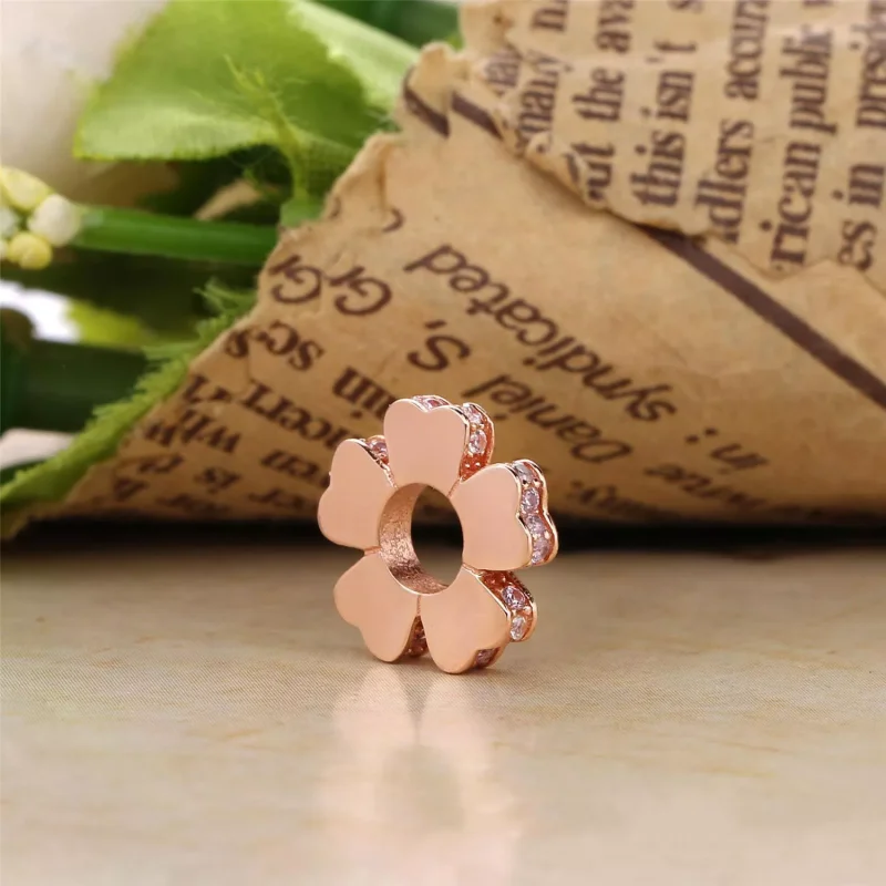 (bild till) Pandora Mellanled Wildflower Äng 14 Karat Roséguld - 787042Npr - View 2