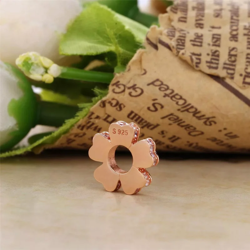 (bild till) Pandora Mellanled Wildflower Äng 14 Karat Roséguld - 787042Npr - View 3