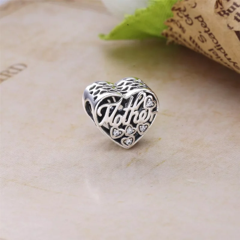 (bild till) PANDORA Mor & Son Bond Berlock 792109CZ - View 3