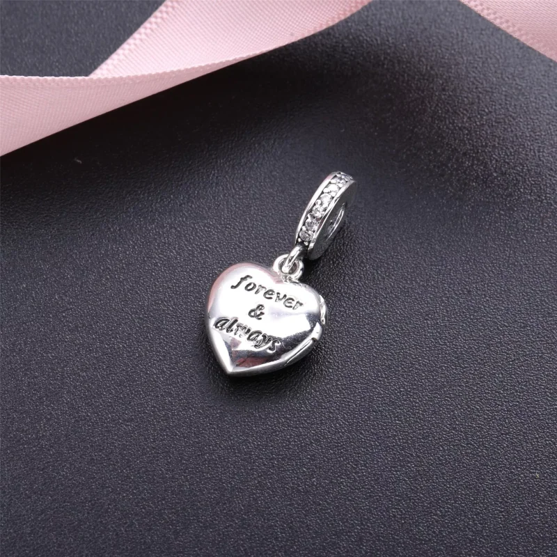 (bild till) PANDORA My beautiful wife heart Hängberlock 791524CZ - View 2