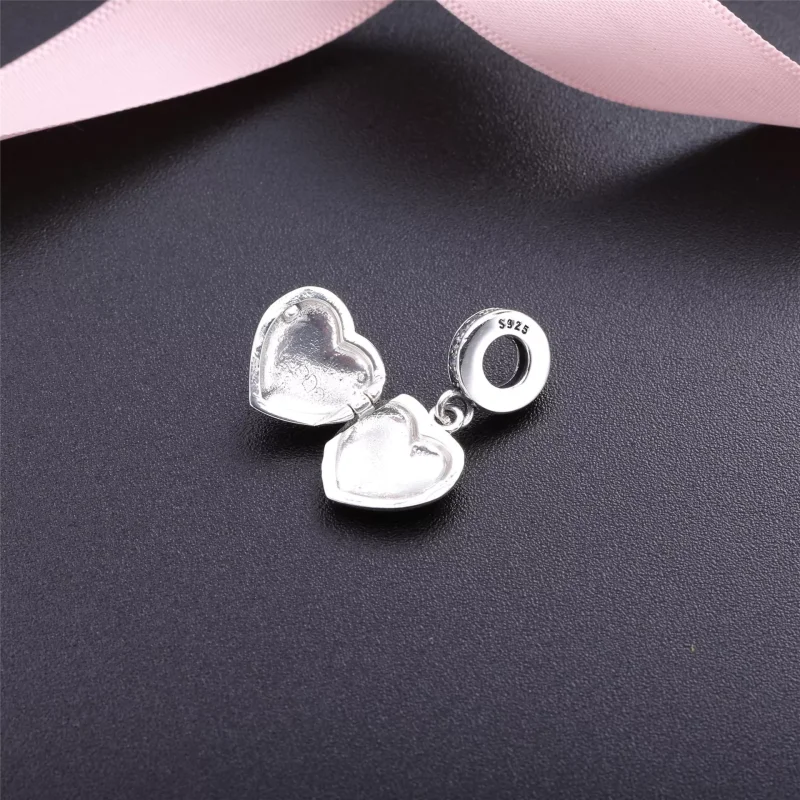 (bild till) PANDORA My beautiful wife heart Hängberlock 791524CZ - View 4