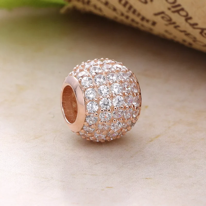(bild till) PANDORA Pavé Sfär Berlock 781051CZ - View 2