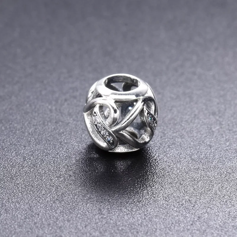 (bild till) PANDORA Ribbons of Love Berlock 792046CZ - View 3
