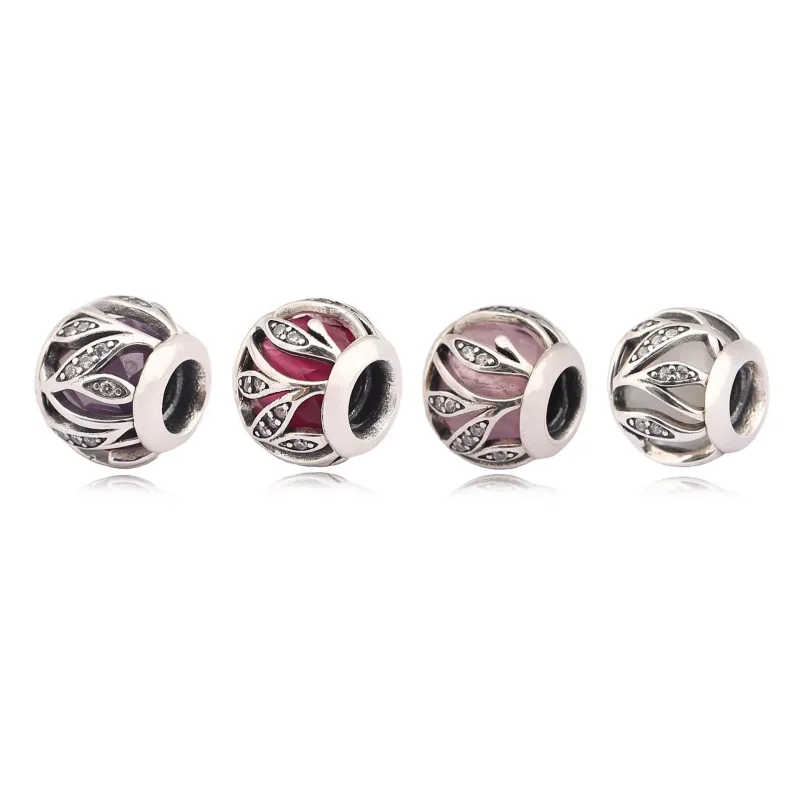 (bild till) PANDORA Royal Red Nature's Radiance Berlock 791969SRU - View 2