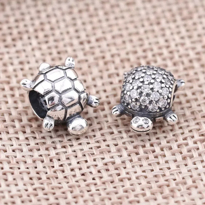 (bild till) PANDORA Sea Turtle Berlock 791538CZ - View 2