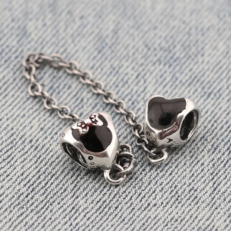 (bild till) Pandora Säkerhetskedja Disney, Mickey Och Minnie Mouse - 7501055889984P - View 2