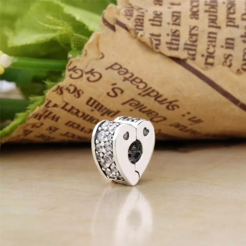 (bild till) PANDORA Sparkling Arcs of Love Klämstopp 797020CZ - View 3