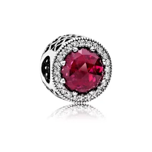 (bild till) PANDORA Sparkling Cerise Pink Berlock 791725NCC