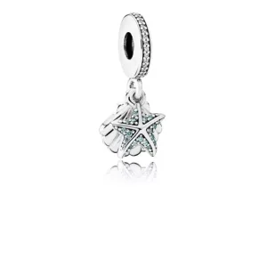 (bild till) PANDORA Tropical Starfish & Sea Shell Hängberlock 792076CZF