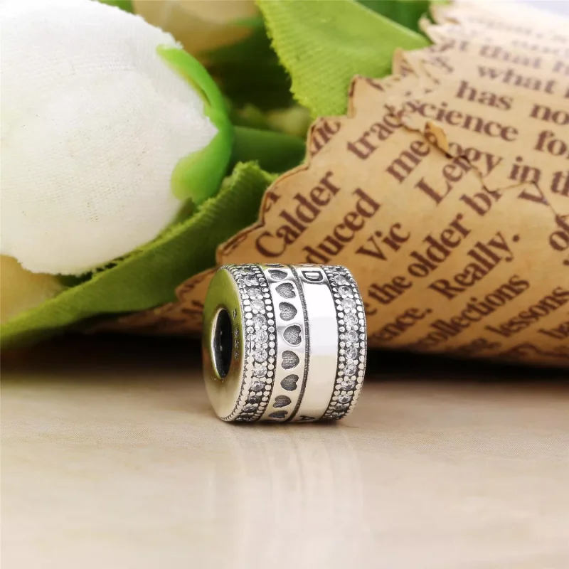 (bild till) Spinning Hearts of PANDORA Berlock 797402CZ - View 2