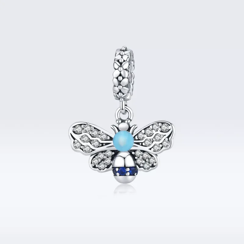 (bild till) Pandora Stil Hängberlock Blue Bee - Scc1480 - View 5
