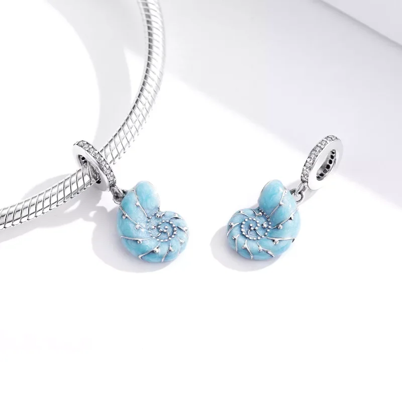 (bild till) Pandora Stil Hängberlock Blue Conch - Scc1560 - View 2