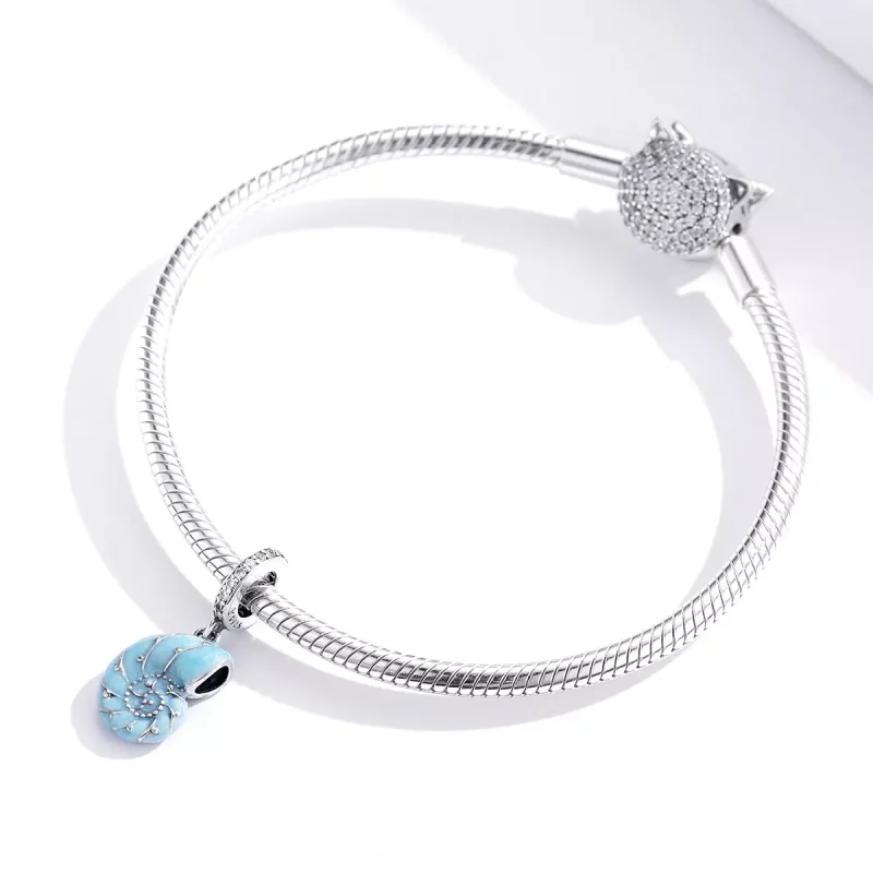 (bild till) Pandora Stil Hängberlock Blue Conch - Scc1560 - View 4