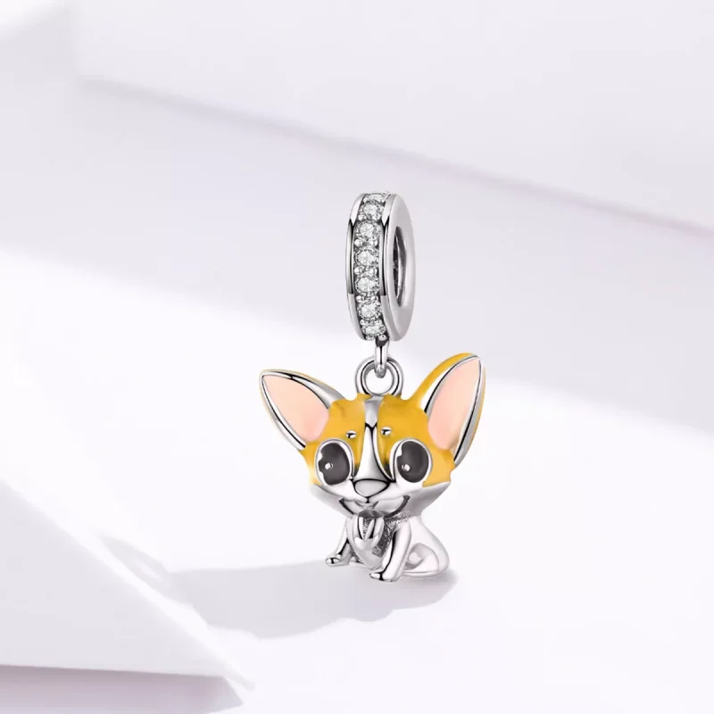(bild till) Pandora Stil Hängberlock Corgi - Bsc078 - View 2