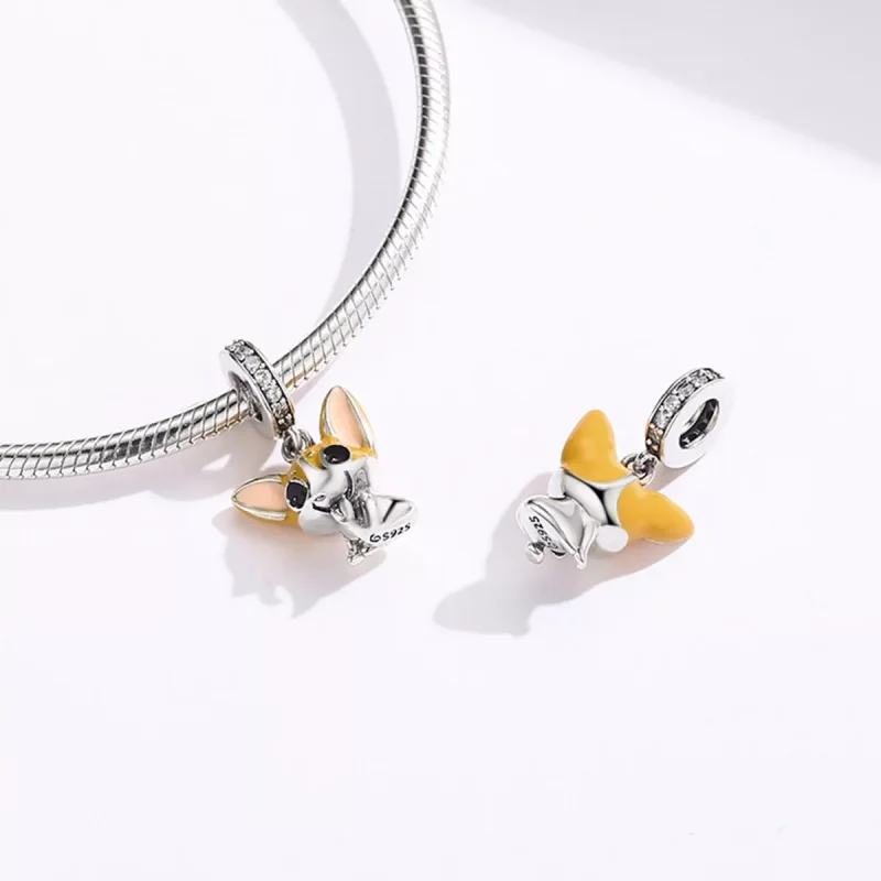 (bild till) Pandora Stil Hängberlock Corgi - Bsc078 - View 4