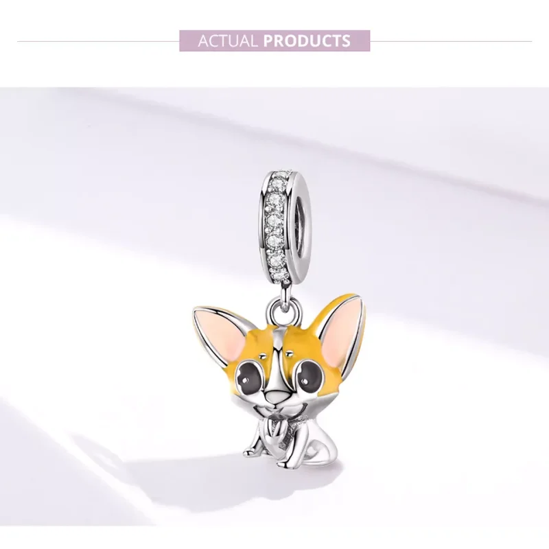 (bild till) Pandora Stil Hängberlock Corgi - Bsc078 - View 7