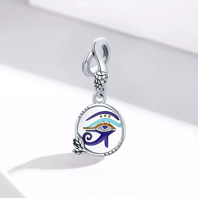 (bild till) Pandora Stil Hängberlock Egypten - Twin Eyes - Scc1857 - View 2