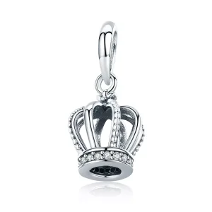 (bild till) Pandora Stil Hängberlock Elegant Krona - Scc781