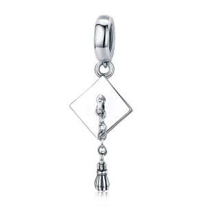 (bild till) Pandora Stil Hängberlock Graduation Trencher Cap - Scc459