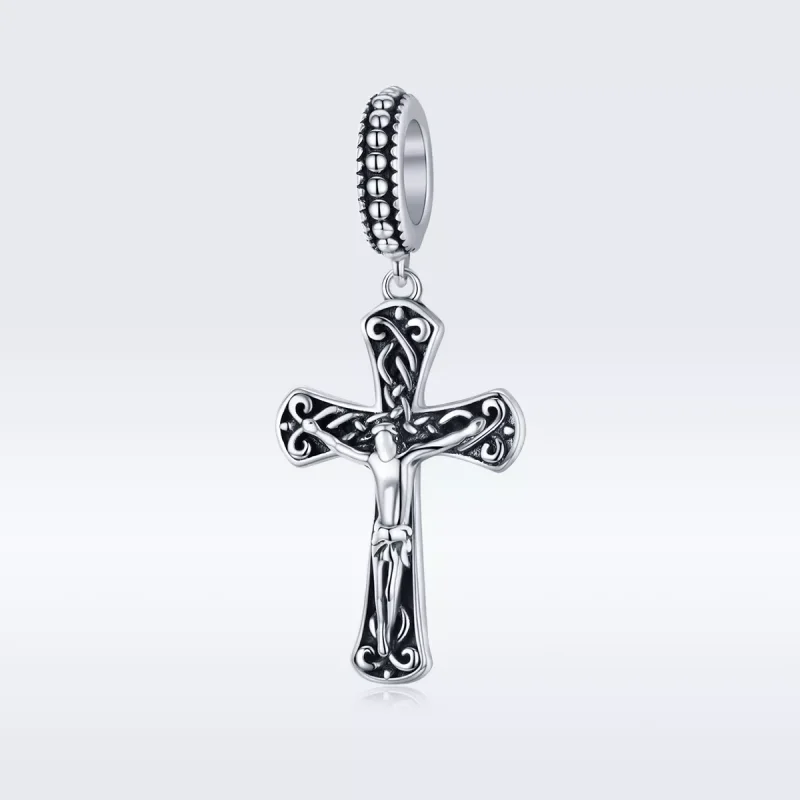 (bild till) Pandora Stil Hängberlock Jesu Kors - Scc1407 - View 5
