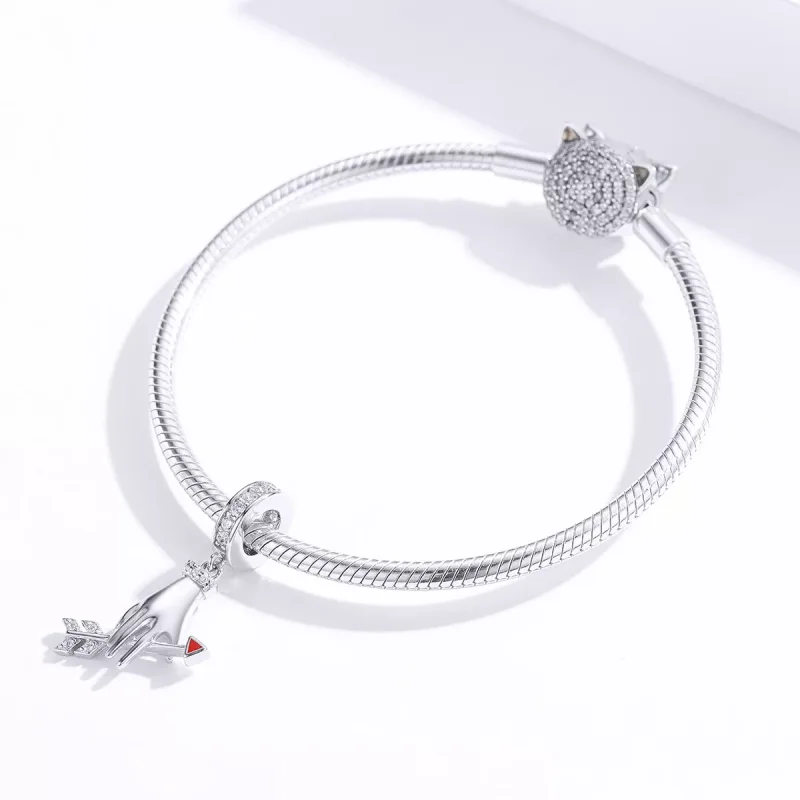 (bild till) Pandora Stil Hängberlock Love Arrow - Scc1375 - View 2