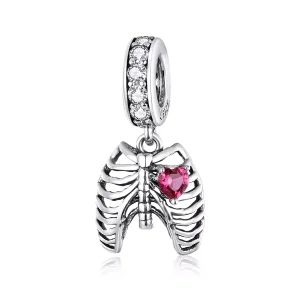 (bild till) Pandora Stil Hängberlock Love Eath Of Ribs - Scc1459