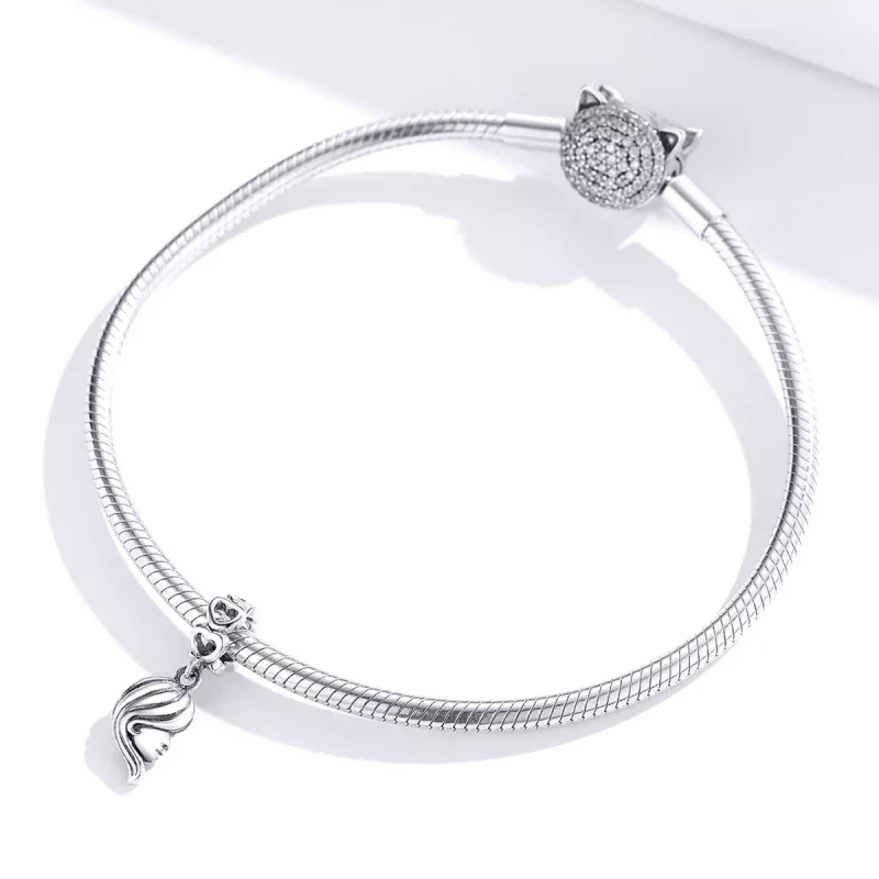 (bild till) Pandora Stil Hängberlock Mor Och Dotter - Bsc275 - View 3