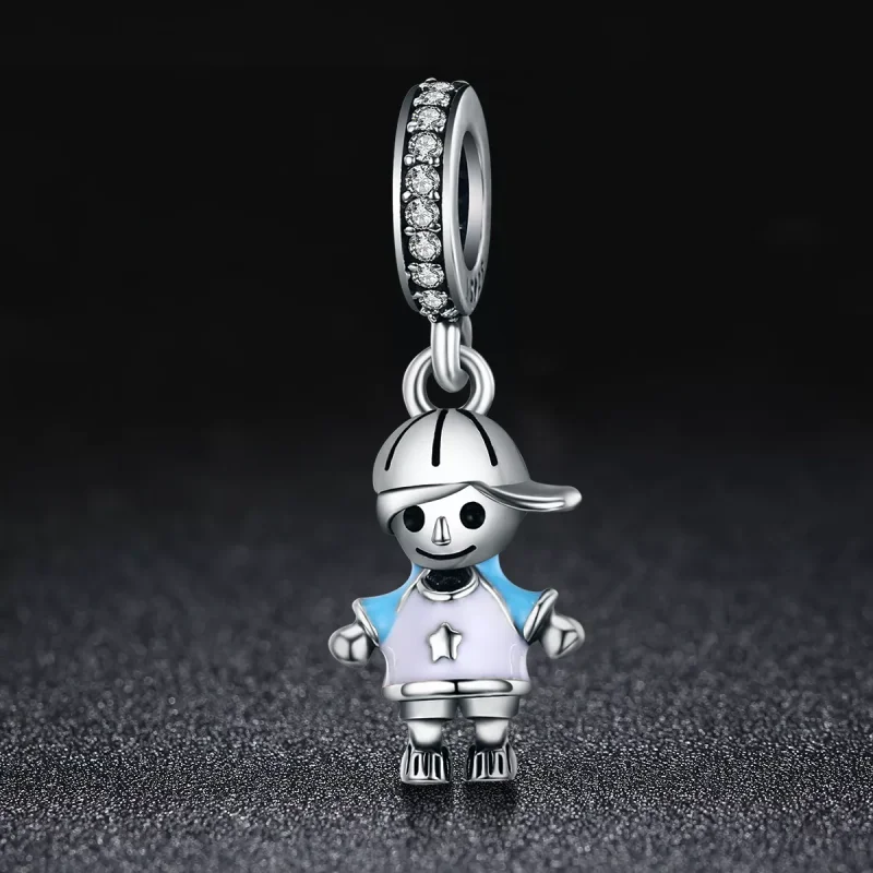 (bild till) Pandora Stil Hängberlock Perfect Life Little Baby Boy - Scc544 - View 3