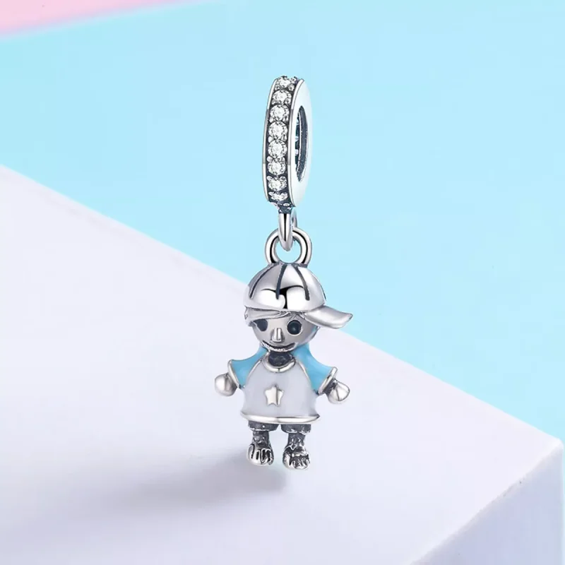 (bild till) Pandora Stil Hängberlock Perfect Life Little Baby Boy - Scc544 - View 4