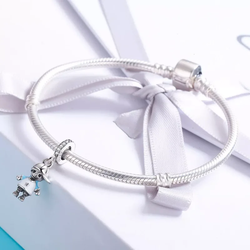 (bild till) Pandora Stil Hängberlock Perfect Life Little Baby Boy - Scc544 - View 5
