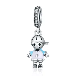 (bild till) Pandora Stil Hängberlock Perfect Life Little Baby Boy - Scc544