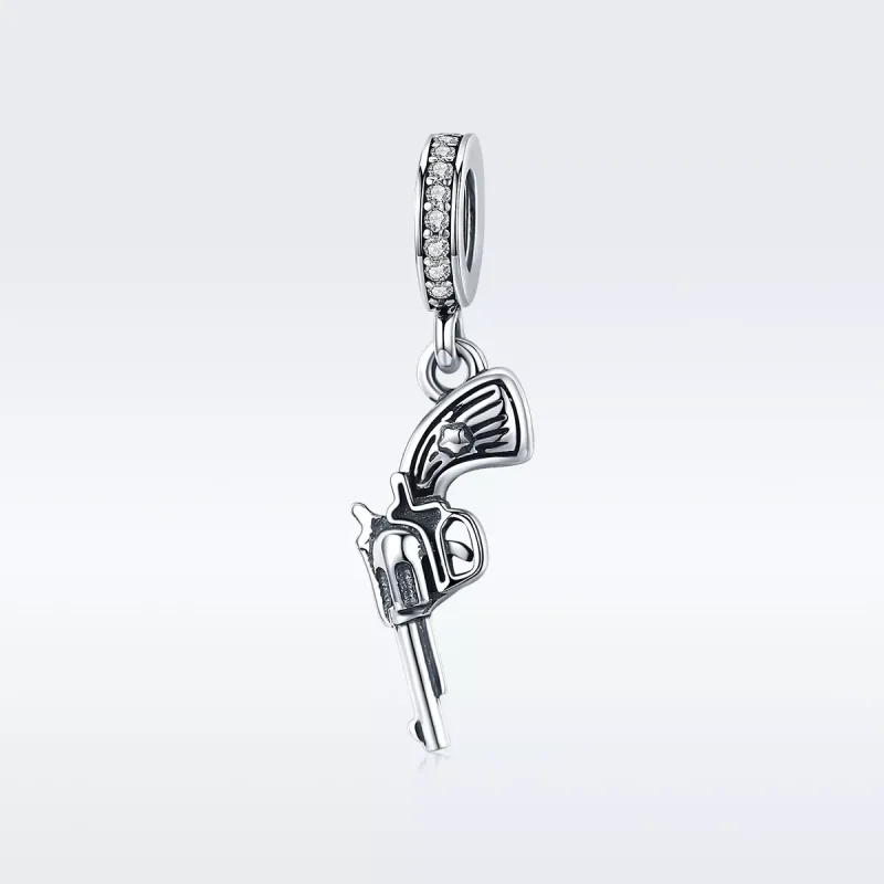 (bild till) Pandora Stil Hängberlock Revolver - Scc508 - View 2
