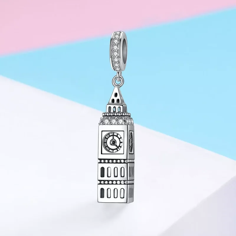 (bild till) Pandora Stil Hängberlock Storbritannien Big Ben - Scc868 - View 2