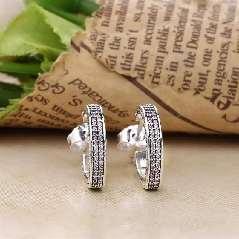 (bild till) Pandora Creoler Rosa Cz - Pt00109-1 - View 2