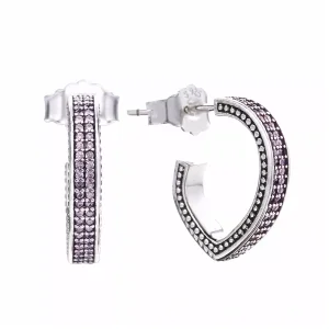 (bild till) Pandora Creoler Rosa Cz - Pt00109-1