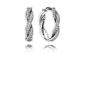 (bild till) Pandora Creoler Twist Of Faith - 290576Cz