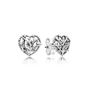 (bild till) PANDORA Flourishing Hearts Stiftörhängen 297085