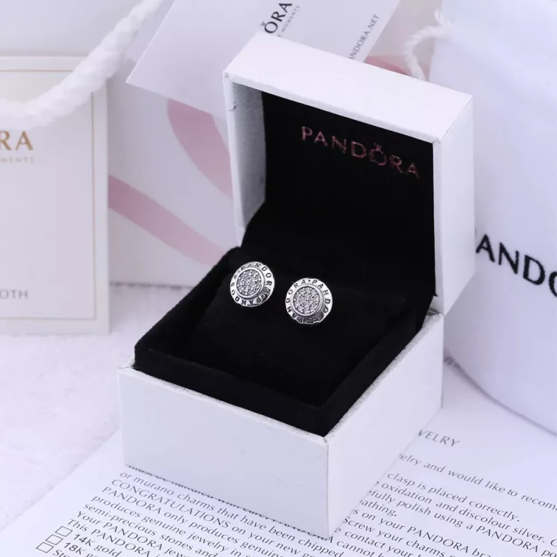 (bild till) PANDORA Signature Örhängen 290559CZ - View 2
