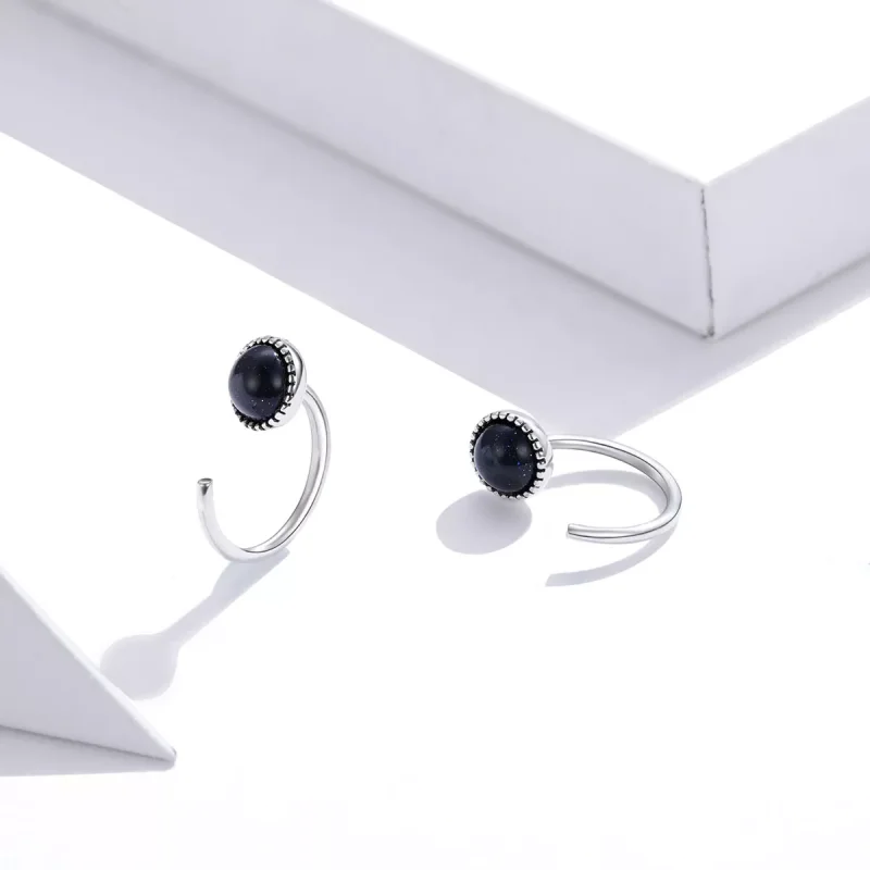 (bild till) Pandora Stil Creoler Deep Night Sky - Sce950 - View 2