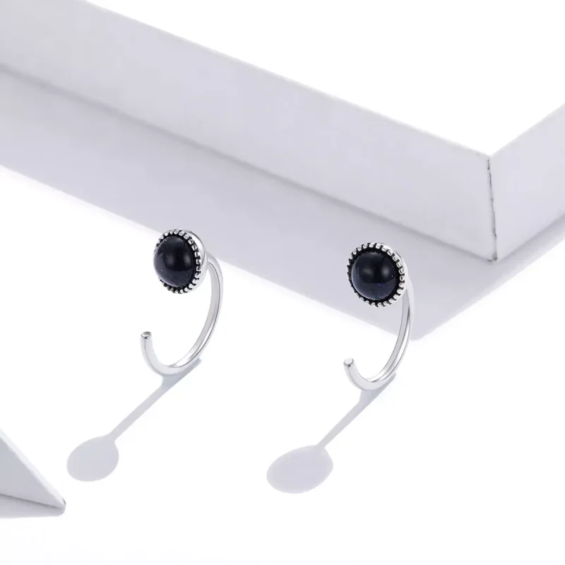 (bild till) Pandora Stil Creoler Deep Night Sky - Sce950 - View 4