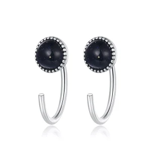 (bild till) Pandora Stil Creoler Deep Night Sky - Sce950