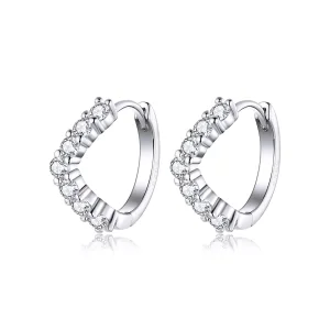 (bild till) Pandora Stil Creoler Geometri - Sce844