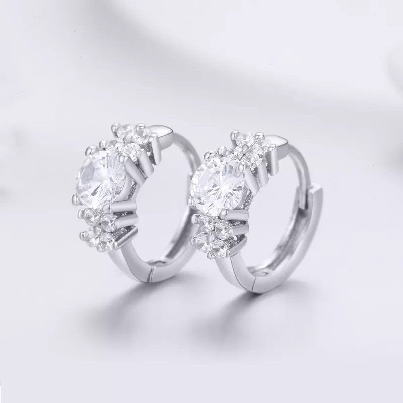 (bild till) Pandora Stil Creoler Romantisk Glans - Sce485 - View 2